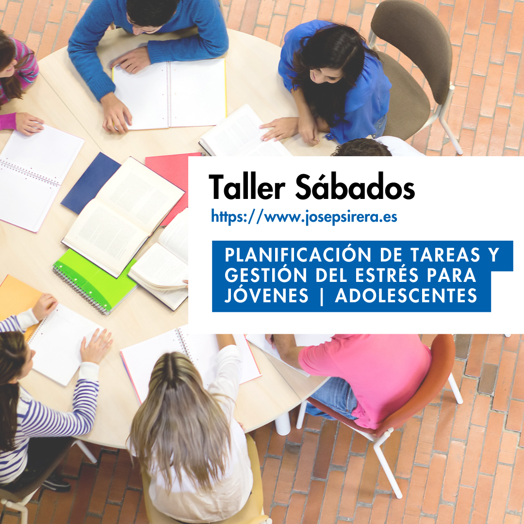 Planificación de Tareas y Gestión del Estrés para Jóvenes | Adolescentes